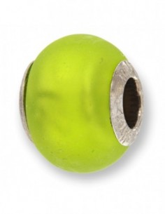 Charms Infilabile Sfera Murano SI Satin It.erba [ecca0ca7]