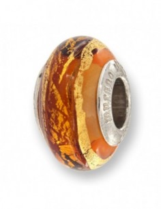 Charms Infilabile Sfera Murano Goldline Amethyst [855a19d6]