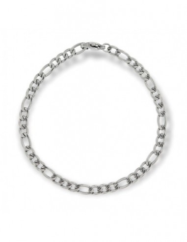 Bracciale Acciaio Grumetta 3+1 17CM [49d14d11]