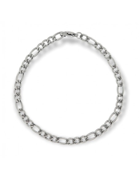 Bracciale Acciaio Grumetta 3+1 17CM [49d14d11]