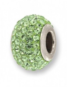 Charms Infilabile Sfera Murano Chrysolite Swarovsk [91b7ecff]