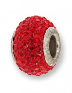 Charms Infilabile Sfera Murano It.siam Zirconi Ros [e70533db]