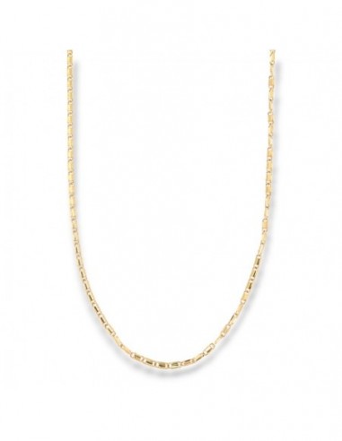 COLLANA ORO GIALLO MAGLIA MARINA RIEMPITA  CENTIMETRI 60 [9cacbf1e]