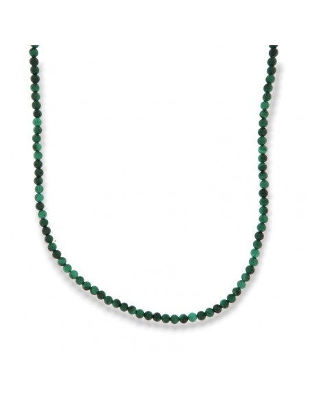 Collana Argento Dorato Perle Verdi [0069595f]