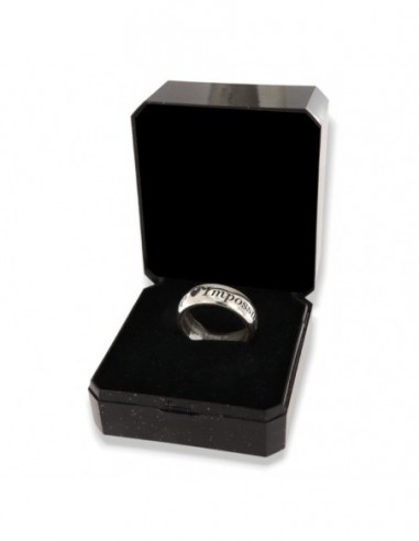 Anello Argento Rodiato Fede Nothing Is Impossible [f8004bc9]