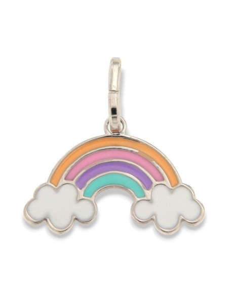 Ciondolo Argento Rodiato Arcobaleno [9319c07f]