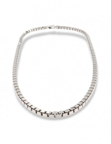 Collana Argento Rodiato Veneziana Grande [d430f30f]