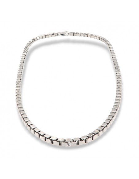 Collana Argento Rodiato Veneziana Grande [d430f30f]