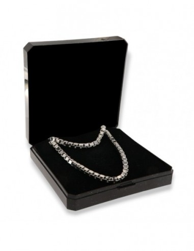 Collana Argento Rodiato Veneziana Grande [ba0b7106]