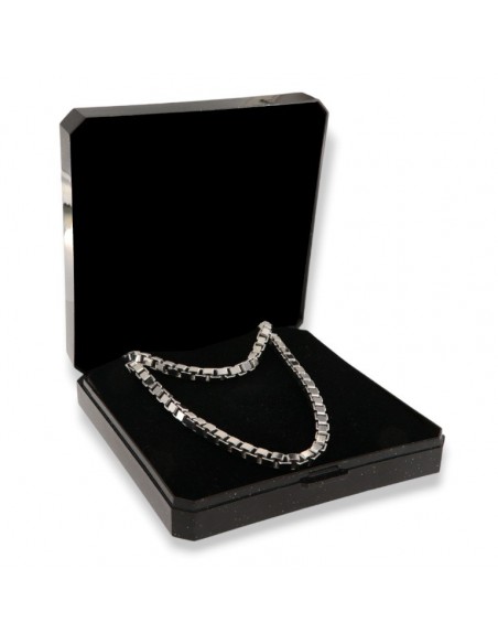 Collana Argento Rodiato Veneziana Grande [ba0b7106]