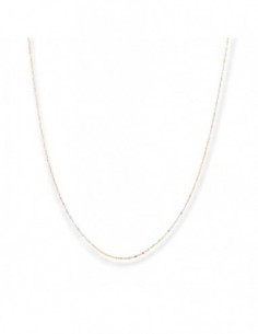 Collana Oro Giallo Rosa Bianco Catenina [16b90c2c]