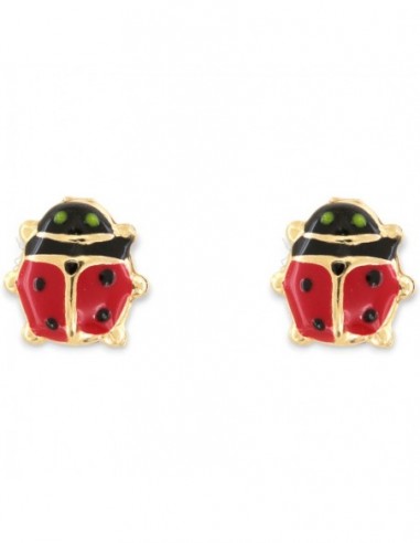 Orecchini Oro Giallo Coccinelle Grandi [146ac5c1]