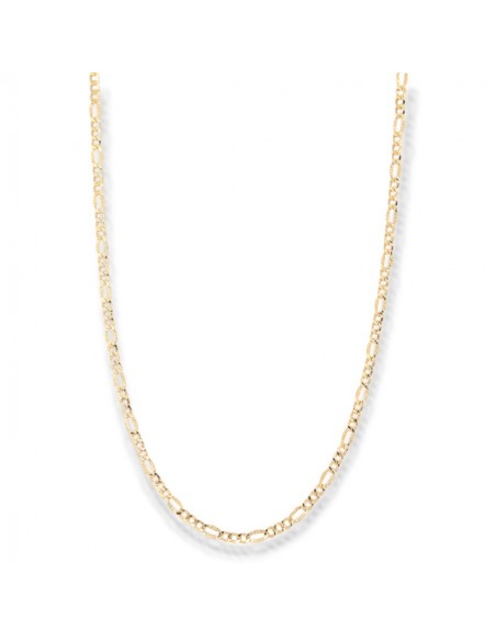 Collana Oro Giallo Grumetta 3+1 Sfaccettata [77724707]