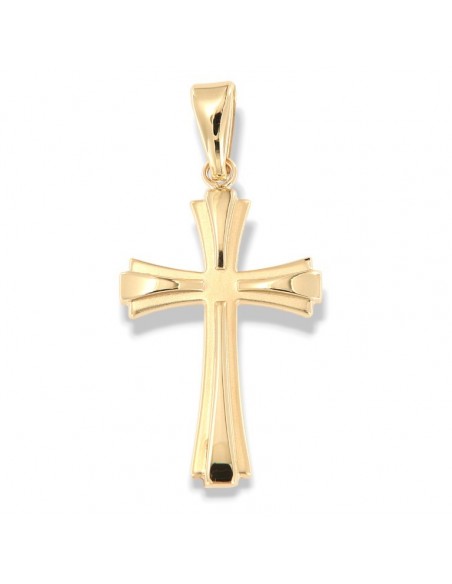 Ciondolo Oro Giallo Croce Ornata [10e0a58b]