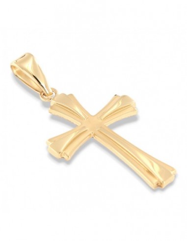 Ciondolo Oro Giallo Croce Ornata [c0e37cb6]