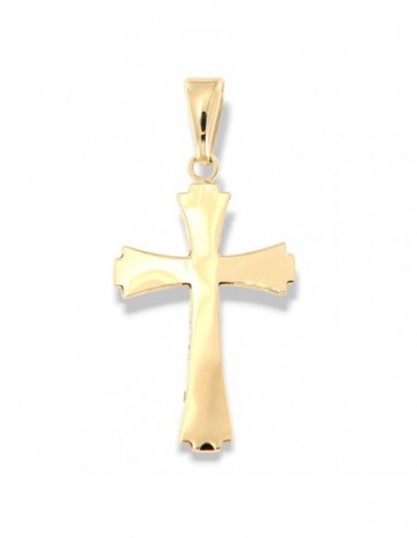 Ciondolo Oro Giallo Croce Ornata [c5b33ba8]