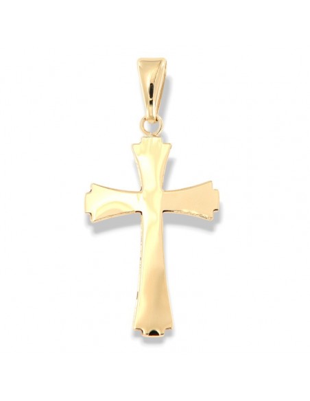 Ciondolo Oro Giallo Croce Ornata [c5b33ba8]