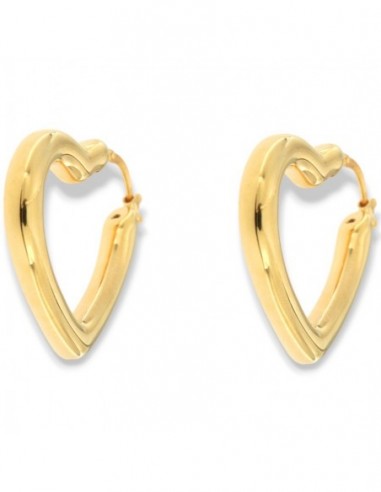 Orecchini Argento Dorato Cuore [231e8397]