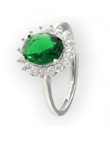 ANELLO ARGENTO RODIATO PRINCIPESSA [7331ea2b]