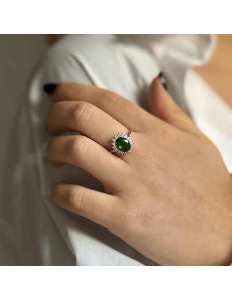 ANELLO ARGENTO RODIATO PRINCIPESSA [03dd38cd]