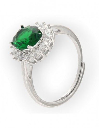 ANELLO ARGENTO RODIATO PRINCIPESSA [b4c0f9c9]
