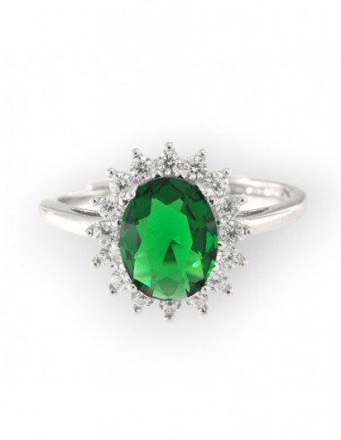 ANELLO ARGENTO RODIATO PRINCIPESSA [b190bed7]