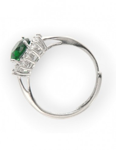 ANELLO ARGENTO RODIATO PRINCIPESSA [068d7fd3]