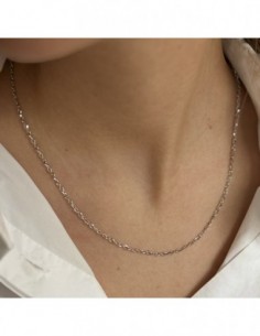 Collana Oro Bianco Rollò 3,95GR [a10dd3fd] 2