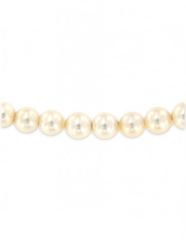 Collana Argento Rodiato Perle Sintetiche [74110ac9]