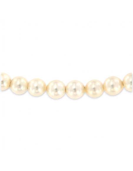Collana Argento Rodiato Perle Sintetiche [74110ac9]