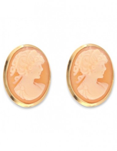 Orecchini Oro Giallo Cammeo [b2d51324]