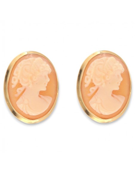 Orecchini Oro Giallo Cammeo [b2d51324]