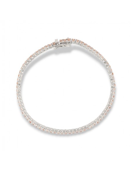 Bracciale Argento Tennis Zirconi Champagne 2MM [0b8814cc]