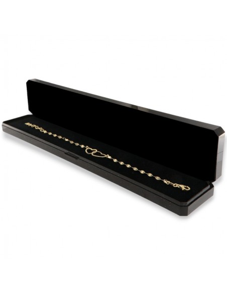 Bracciale Argento Dorato Maglia Mirror Cuori [0c9f9899]