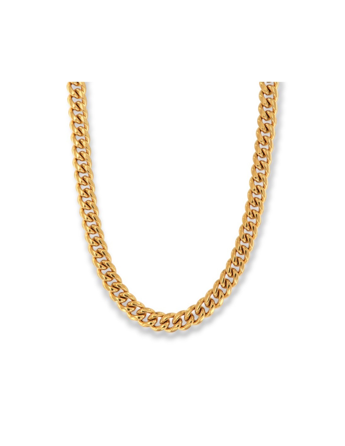 Collane Girocollo In Acciaio Dorato - 6 Pezzi, Per Donna, Design Aperto