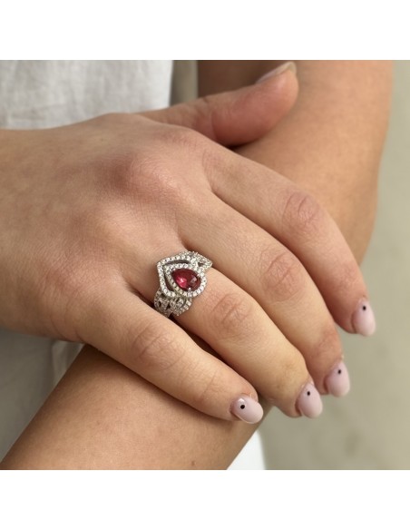 Anello Argento Rodiato Principesco [f8950cc2]