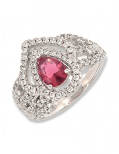 Anello Argento Rodiato Principesco [4f88cdc6]