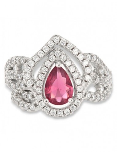 Anello Argento Rodiato Principesco [24e308d1]