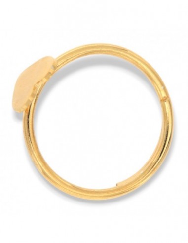 Anello Argento Dorato Cuore Regolabile [fb057b23]