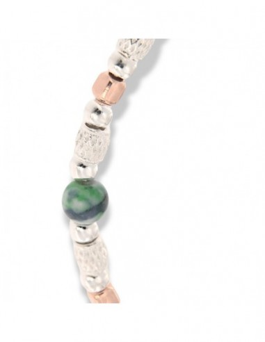 Bracciale Argento Rodiato Rondelle E Sfere Colorate [a46bbd54]