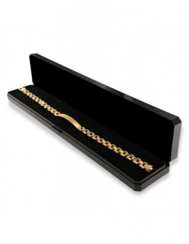Bracciale Argento Dorato Piastra Centrale [6b4f79c6]