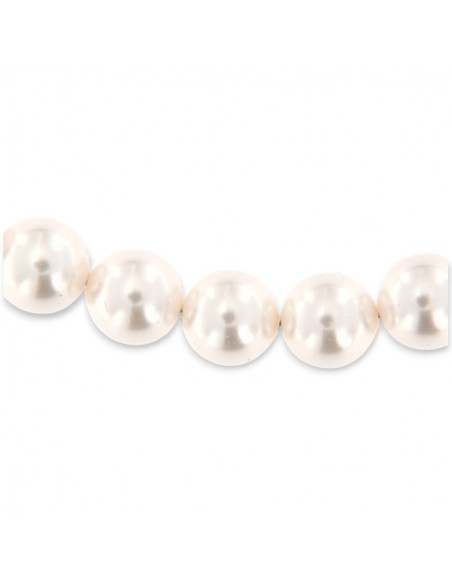 Collana Perle Degradè Sintetiche Chiusura Argento Rodiato [2b13628a]
