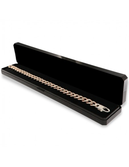 Bracciale Argento Rosato Grumetta Chiusura Rodiata [918ae34f]