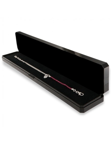 Bracciale Argento Rodiato Sfere Viola Cuore Zirconi Bianchi [d28ca519]