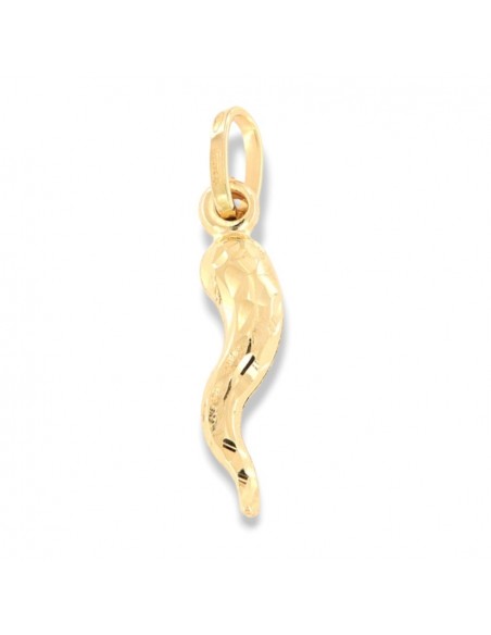 Ciondolo Oro Giallo Corno Sfaccettato 20,45MM [7b3c7d5d]