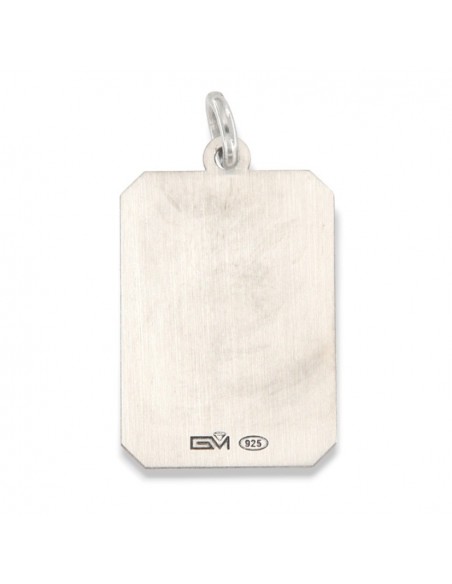 Ciondolo Argento Piastrina Personalizzabile [1c542b48]