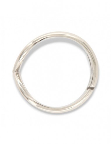 Anello Argento Rodiato Onda [385f3367]