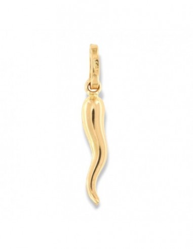 Ciondolo Oro Giallo Corno Portafortuna 0,85gr 19,75MM [e937ec72]