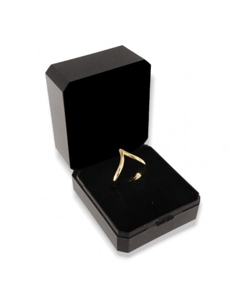Anello Argento Dorato Onda [448f626a]