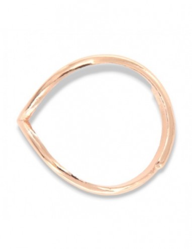 Anello Argento Rosato Onda [bff3eb66]
